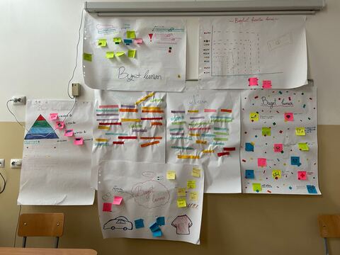 Piramida bugetului și prezentarea în fața clasei - Colegiul Economic Nicolae Kretzulescu - 5